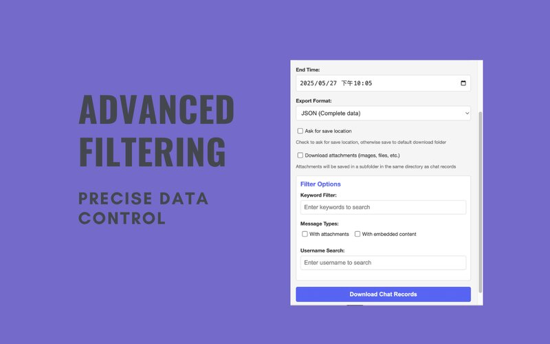 Advanced Filtering